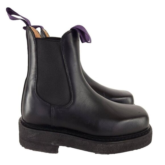 Eytys Ortega Leather Chelsea Boots 36 US 5.5 Womens Black - Picture 5 of 13